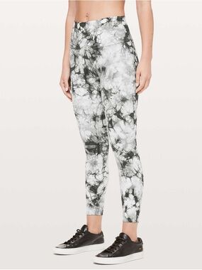 Lululemon Wunder Under Hi-Rise 7/8 Tight *Dual Shibori Full-On Luxtreme 25" 10